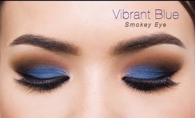 Pop of Color: Blue Smokey Eye