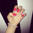 Pink nails 