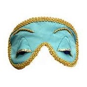 Mary Green "Breakfast At Tiffany's" Silk Satin Sleep Mask