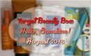 August Target Beauty Box | Hello, Sunshine| Unboxing [PrettyThingsRock]