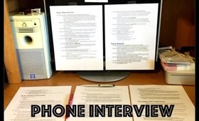 Andi's DCP #11: The Phone Interview