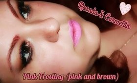 Pink frosting Wearable Look ♡Un look usable rosado y marron