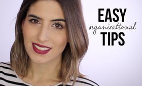 Easy Organisational Tips | Lily Pebbles