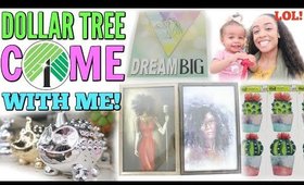 COME WITH ME TO DOLLAR TREE! + DOLLAR TREE HAUL!