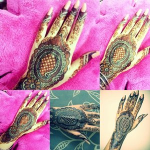 my lobe for henna.. :)