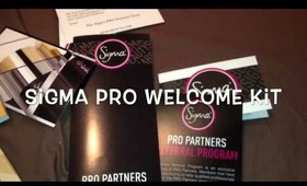 Sigma pro welcome kit
