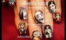 BeetleJuice Nail Art