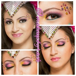 One of my makeup ideas of Trinidad Carnival 2013