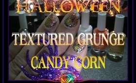 HALLOWEEN Textured Grunge Nails :::... ☆ Jennifer Perez of Mystic Nails ☆