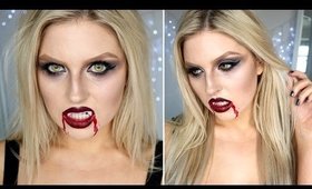 Sexy Vampire Makeup ♡ Shaaanxo Halloween