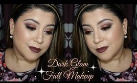 Dark Night Fall Glam Makeup