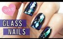 DIY Shattered Glass Nails
