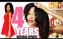 4 Years Natural Hair Update!