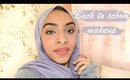 Everyday natural makeup for University/school/college (no foundation) | Reem