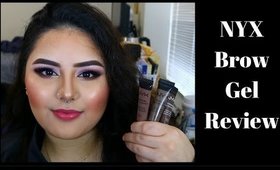 NYX Eyebrow Gel Review