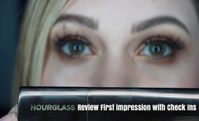 Hourglass Vanish Stick Foundation Review First Impression with Check Ins