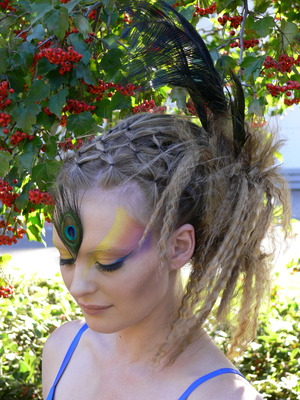 Makeup and Hair I did for my assessment