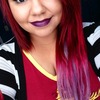 Purple Lips. 