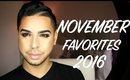 November Favorites 2016