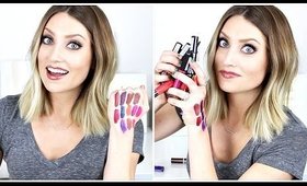 New NYX Butter Gloss + Soft Matte Lip Cream Swatches | Kendra Atkins