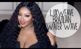 Affordable Hair | LuxWeave Brazilian Water Wave Hair Extensions!