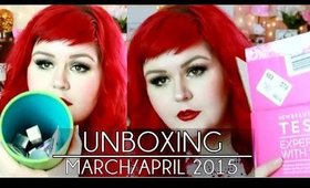 New Beauty Test Tube Unboxing March April 2015 | Best Test Tube Yet!