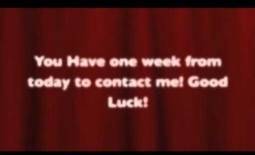 Give Away Winner Is...
