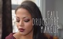 TUTORIAL| Drugstore Fall Makeup Look