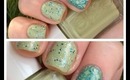 A montage of my nail art stamping and nail polish swatches