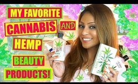 MY FAVORITE HEMP & CANNABIS BEAUTY PRODUCTS! │ HEMP SEED OIL & CANNABIS SEED OIL BENEFITS ON SKIN