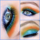 Colorfull tropical look