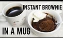 Homemade Warm Brownie in a MUG | ANN LE