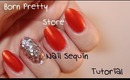 Born Pretty Store Nail Glitter Tutorial and Review | Dipped Glitter Look