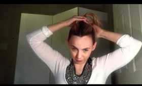 How To  Braided Updo - Runway To Real World Tutorial