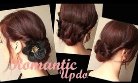 Creative Hairstyles: Romantic Holiday Updo