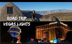 QUICK ROAD TRIP : DEATH VALLEY / VEGAS LIGHTS : Vlog #24