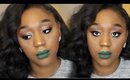Faux Freckles & Green Lips | Jeffree Star Liquid Lipstick | 2016