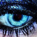 Black Glitter Eye 