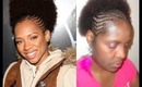 ✄Hair| Celebrity Inspired: Lil Mama-Braided Updo Natural Hair Tutorial: