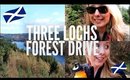AN OLD WOMAN TOLD ME OFF! | THREE LOCHS FOREST DRIVE, SCOTLAND