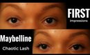 Maybelline Colossal Chaotic Lash: First Impressions Review