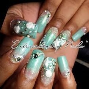 Adorable and amazing beach nails