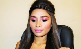 Just Red! Valentine's Day Makeup - Collab w/ Beauty by Srena