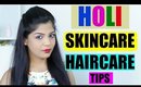Holi Skin Care And Hair Care Tips | SuperPrincessjo