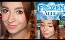 Disney's Frozen Princess Anna Hair & Makeup | Halloween Collab + Bloopers