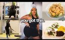 WHAT I EAT IN A DAY | Plus Size Workout Motivation and Overcoming Emotional Eating