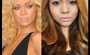 Rihanna Grammy's 2012 Red Carpet Makeup Look