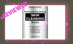 RADHA PRO AGE-DEFYING SKIN CLEARING SERUM