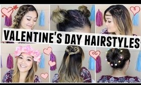 VALENTINE'S DAY HAIRSTYLES 💕 | JaaackJack