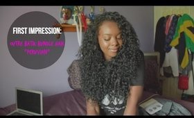 First Impression: Outre Quick Weave Half Wig "Peruvian"